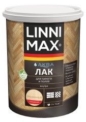 Лак паркетный LinniMax Аква