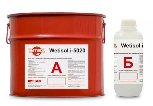 Смола гидроактивная инъекционная полиуретановая Wetisol I-5020