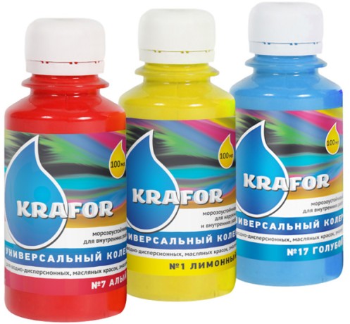 Колер для краски Krafor