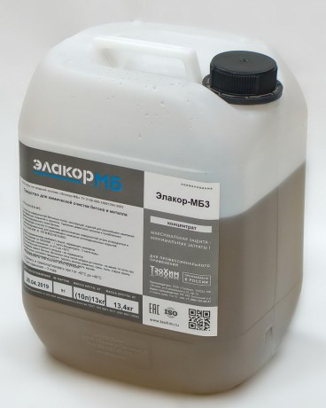 Состав для очистки бетона и металла Элакор МБ3