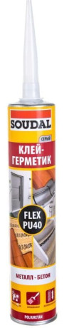 Клей-герметик полиуретановый Soudal Soudal FLEX PU 40 FC