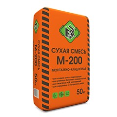 Смесь сухая монтажно-кладочная Fix M-200