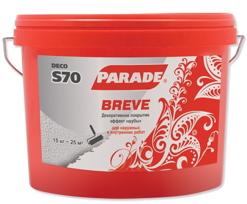 Покрытие декоративное с эффектом "шубы" Parade Deco Breve S70