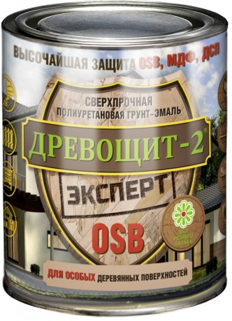 Грунт-эмаль для OSB Красковия Древощит-2 Эксперт OSB