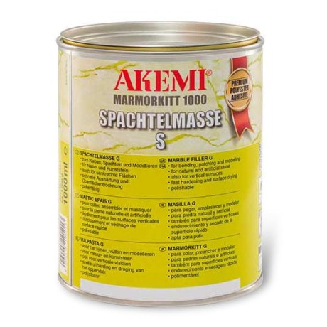 Шпатлевка пастообразная Akemi Marble Filler 1000 S