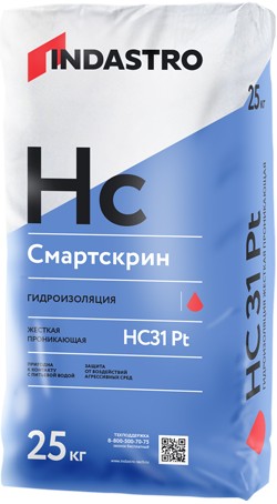 Смесь гидроизоляционная Indastro Смартскрин HC31 Pt