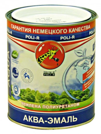Эмаль акриловая Поли-Р