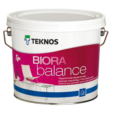 Краска для внутренней отделки Teknos Biora Balance