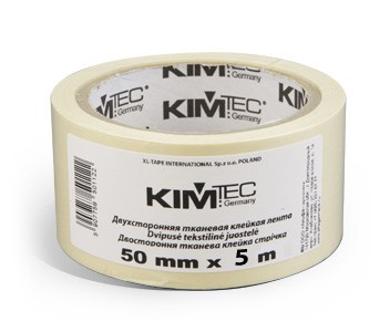 Лента двухсторонняя на тканевой основе KIM TEC