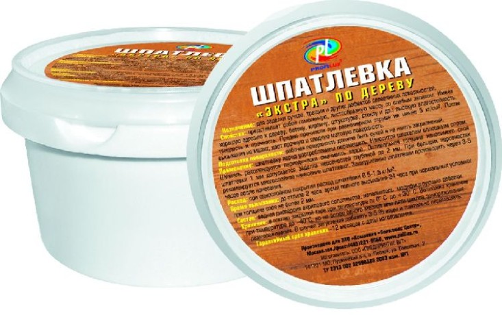 Шпатлёвка по дереву Профилюкс