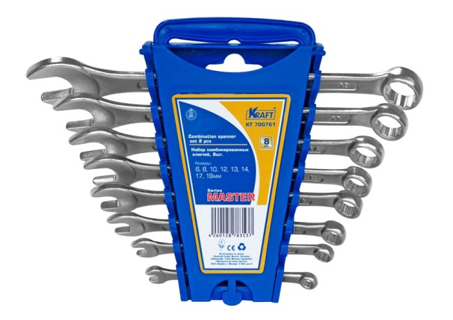 Ключи Kraft Master комбинированные