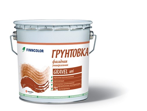 Грунтовка фасадная укрепляющая Finncolor Gravel Uni