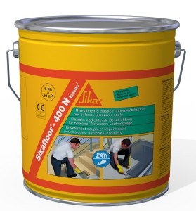 Покрытие налольное гидроизоляционное Sika Sikafloor - 400 N Elastic