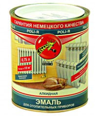 Эмаль для отопительных приборов Поли-Р