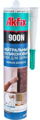 Клей-герметик силиконовый нейтральный для зеркал Akfix 900N