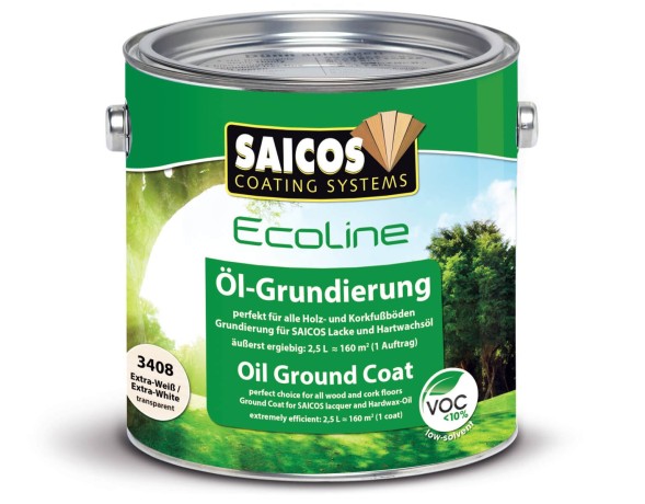 Покрытие для деревянных полов Saicos Ecoline Ol-Grundierung