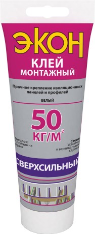 Клей монтажный Экон Сверхпрочный