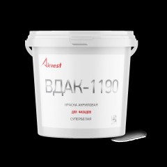 Краска фасадная акриловая Аквест ВДАК-1190