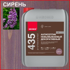 Антисептик невымываемый для дерева декоративный Neomid 435