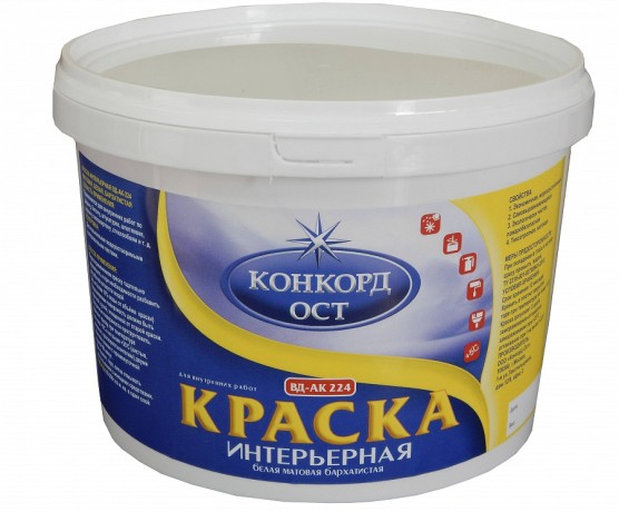 Краска интерьерная Конкорд Ост ВДАК-224
