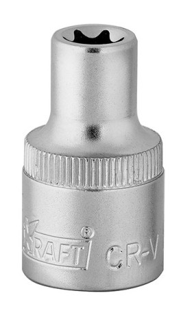 Головки торцевые Kraft 1/2"Dr. "звездочки" TORX