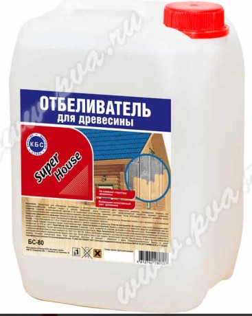 Отбеливатель для древесины "Super House" БС-80