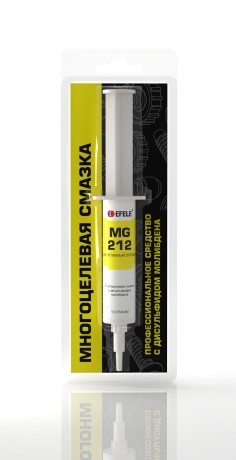 Смазка пластичная с EP присадками и дисульфидом молибдена Efele MG-212