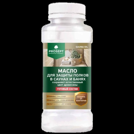 Масло Prosept Sauna Oil