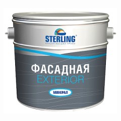 Краска фасадная для минеральных поверхностей Sterling Экстериор ВД-АК-111