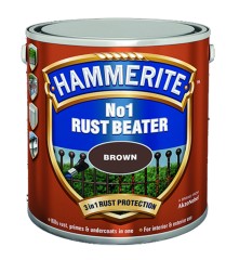 Грунт антикоррозийный для черных металлов Hammerite Rust Beater