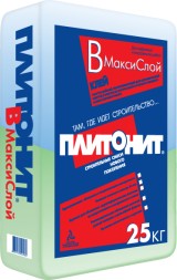 Клей для плитки Плитонит В Макси Слой