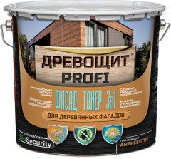 Пропитка тонирующая Красковия Древощит Profi Фасад Тонер 3 в 1