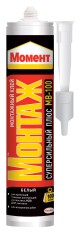 Клей монтажный [жидкие гвозди] Момент Монтаж Суперсильный Плюс МВ-100