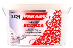 Покрытие декоративное с эффектом "короеда" Parade Deco Scorza S121