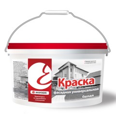 Краска фасадная универсальная Ecoroom