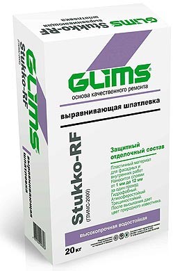 Шпаклёвка фасадная GLIMS Stukko-RF