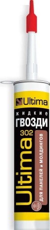 Клей монтажный [жидкие гвозди] Ultima 302 для панелей и молдингов