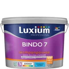Краска экстрапрочная латексная матовая Luxium Professional Bindo-7