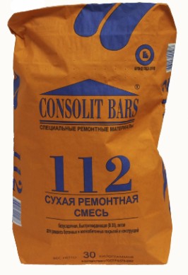 Смесь сухая ремонтная Consolit Bars 112