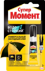Клей Супер Момент Водостойкий