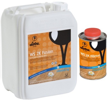 Лак паркетный Lobadur WS 2K Fusion