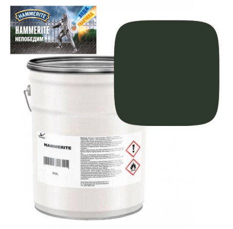 Краска для металла гладкая глянцевая Hammerite