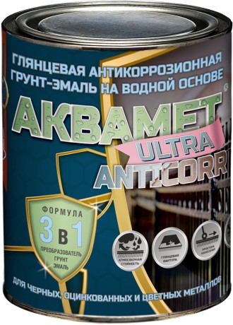 Грунт-эмаль Красковия Аквамет Ultra Anticorr
