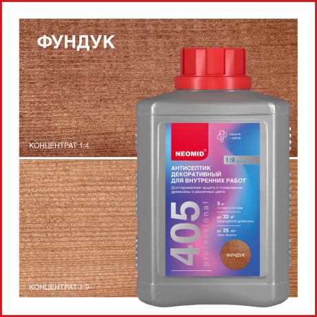 Антисептик декоративный Neomid 405 для внутренних работ