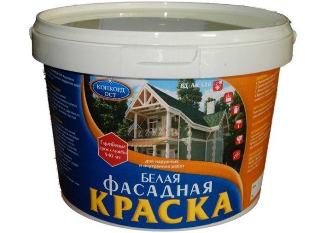 Краска фасадная Конкорд Ост ВДАК-126