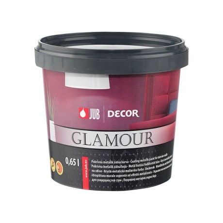 Краска на водной основе с эффектом металлик Jub Decor Glamour