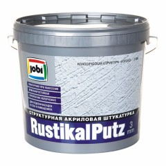 Штукатурка структурная Jobi Rustikalputz Короед