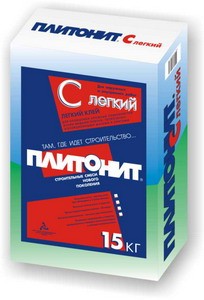 Клей для плитки Плитонит С Лёгкий