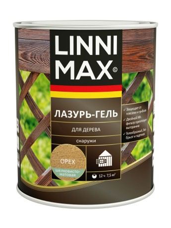 Лазурь для дерева LinniMax Лазурь-гель