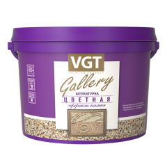 Штукатурка декоративная ВГТ Gallery Цветная с эффектом камня
